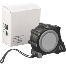 Rolmaat - 3 m - ABS - riemclip - polskoord