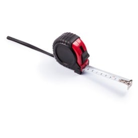 Grade rolmaat - 5 m - kunststof - vergrendelingsmachine - riemclip