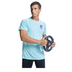 Roly Bahrain sportshirt - heren - polyester - 135 g/m2