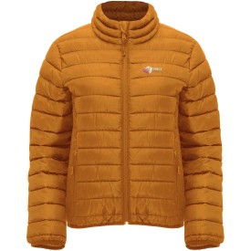 Roly Finland jack - dames - polyester - 290 g/m2 - geïsoleerd - inclusief opbergtas-Kerriegeel