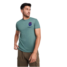 Roly Fox t-shirt - heren - polyester/katoen - 150 g/m2