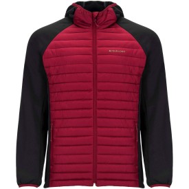 Roly Misk jack - unisex - polyester - geïsoleerd-Rood, zwart