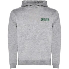 Roly Urban hoodie - kinderen - katoen / polyester - 280 g/m2 - tweekleurig-Gemêleerd grijs