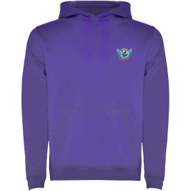 Roly Urban hoodie - kinderen - katoen / polyester - 280 g/m2 - tweekleurig-Iers paars