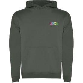 Roly Urban hoodie - kinderen - katoen / polyester - 280 g/m2 - tweekleurig-Lauriergroen