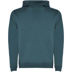 Roly Urban hoodie - kinderen - katoen / polyester - 280 g/m2 - tweekleurig-Meerblauw