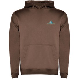 Roly Urban hoodie - kinderen - katoen / polyester - 280 g/m2 - tweekleurig-Mocca