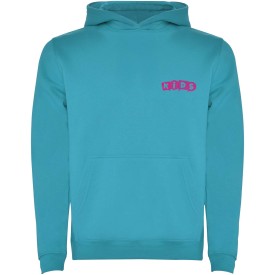 Roly Urban hoodie - kinderen - katoen / polyester - 280 g/m2 - tweekleurig-Turkoois