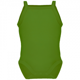 Romper met spaghettibandjes-Limegroen