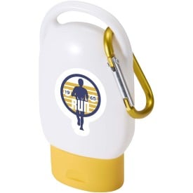 Rosie SPF 30 zonnebrandcrème met karabijnhaak-Geel
