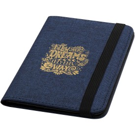 Ross GRS RPET RFID paspoorthouder-Heather navy