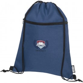 Ross RPET rugzak- 5L- 300D gerecycled polyester- met trekkoordsluiting