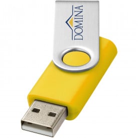 Rotate basic USB-stick-Geel