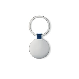 Roundy ronde sleutelhanger - metaal - 3.3 cm ⌀ - glimmende afwerking