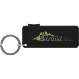 Rove sleutelhanger van gerecycled bandenprofiel-Zwart