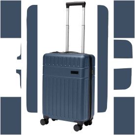 Rover handbagage koffer - 55 x 35 x 22 cm - TSA slot - 360 graden spinner-Hale blauw