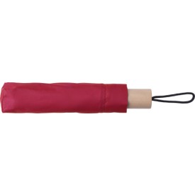 rPET 190T paraplu Brooklyn-Rood