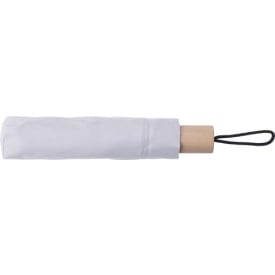 rPET 190T paraplu Brooklyn-Wit