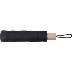 rPET 190T paraplu Brooklyn-Zwart