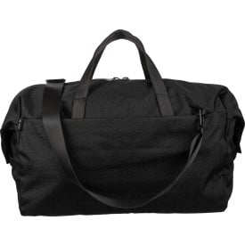 rPET (300D) polyester Ocean Bound sporttas Niv-Zwart