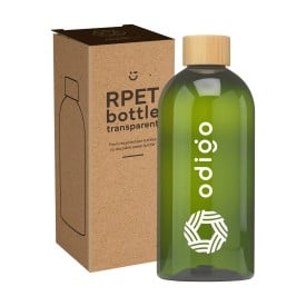 RPET Bottle 500 ml waterfles-Groen