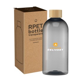 RPET Bottle 500 ml waterfles-Zwart