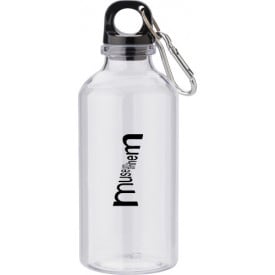 Drinkfles 400ml - rPET - met karabijnhaak
