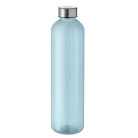 RPET fles 1000ml-Transparant lichtblauw