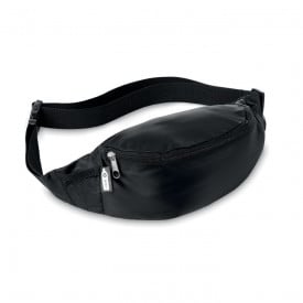Waist bag in 210D RPET poly-Zwart