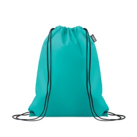RPET non-woven trekkoordtas-Turkoois