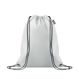 RPET non-woven trekkoordtas-Wit