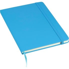 Eamon notitieboek - A5 - rPET PU - 80 vellen - elastische band - leeslint