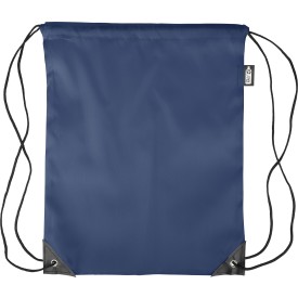rPET polyester (210D) trekkoord rugtas Calix-Blauw