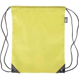 rPET polyester (210D) trekkoord rugtas Calix-Geel