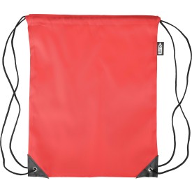 rPET polyester (210D) trekkoord rugtas Calix-Rood