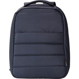 rPET polyester (300D) laptoprugzak Calliope-Blauw