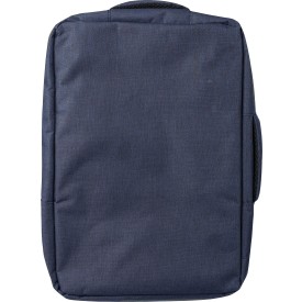 rPET polyester (300D) laptoptas Eulalia-Blauw