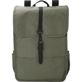 Lyric rugzak - rPET polyester - 300D - met flap en sluitgesp