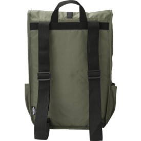 Lyric rugzak - rPET polyester - 300D - met flap en sluitgesp