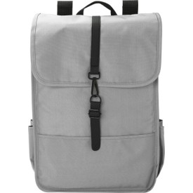 rPET polyester (300D) rugzak Lyric-Lichtgrijs