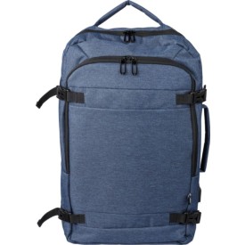 rPET polyester (300D) rugzak Malcolm-Blauw