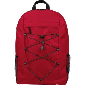 rPET polyester( 600D) hiking-rugzak Jari-Rood