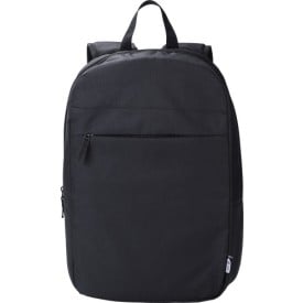 laptoprugzak Phineas- polyester 600D- ritssluiting voorkant