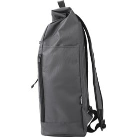 Evie rugzak - rPET polyester - 600D - rolltop - klittenband- en gespsluiting