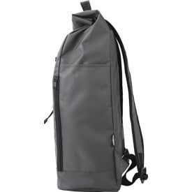 Evie rugzak - rPET polyester - 600D - rolltop - klittenband- en gespsluiting