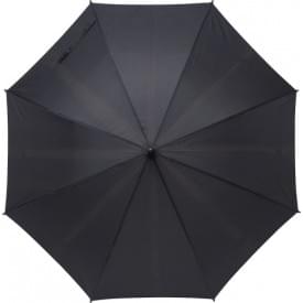 RPET pongee (190T) paraplu-Zwart