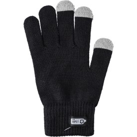rPET touchscreenhandschoenen Nira-Zwart