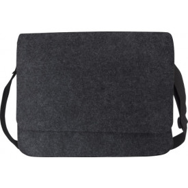 RPET vilten laptoptas Layla-Donkergrijs
