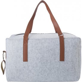 Natalie reistas - rPET vilt - PU-details - draagriem