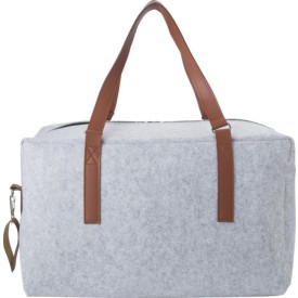 Natalie reistas - rPET vilt - PU-details - draagriem